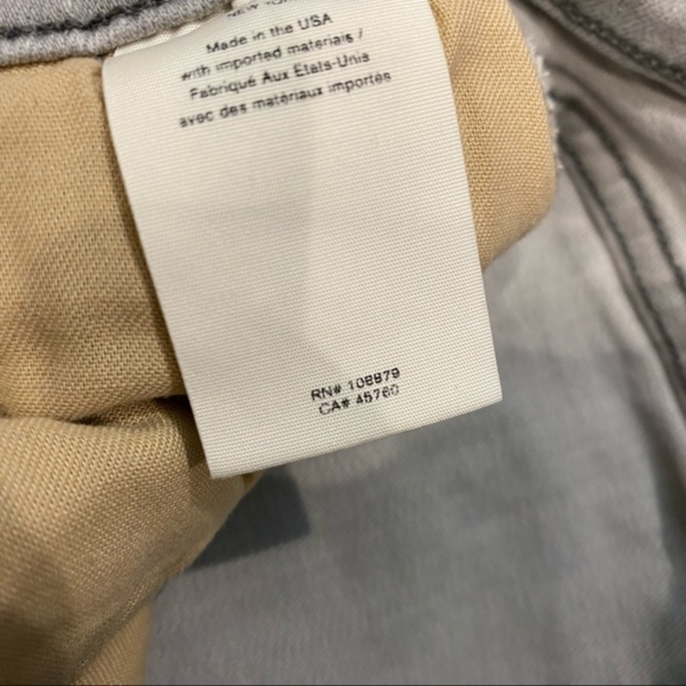 rag & bone Skinny Jeans in Olive Gray - Picture 8 of 14